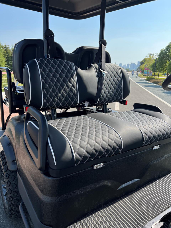 Extensible à extrémité élevé de golf de la vitesse maximale 30mph de couleur personnalisable électrique de chariot