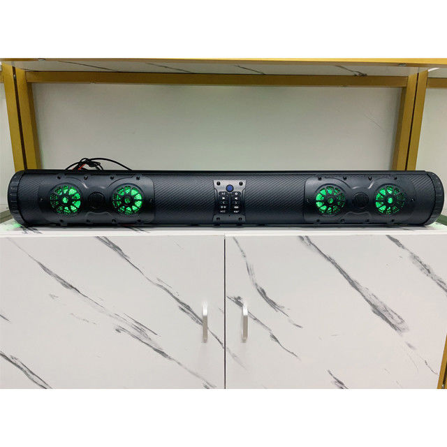 2024 New Design Utv Blue Tooth Audio Soundbar Stéréo haut-parleur Système radio Système Atv haut-parleurs Systèmes de golf marine Voiture
