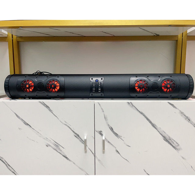 2024 New Design Utv Blue Tooth Audio Soundbar Stéréo haut-parleur Système radio Système Atv haut-parleurs Systèmes de golf marine Voiture