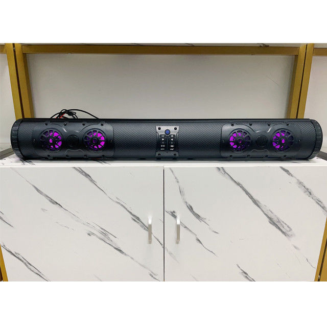 2024 New Design Utv Blue Tooth Audio Soundbar Stéréo haut-parleur Système radio Système Atv haut-parleurs Systèmes de golf marine Voiture