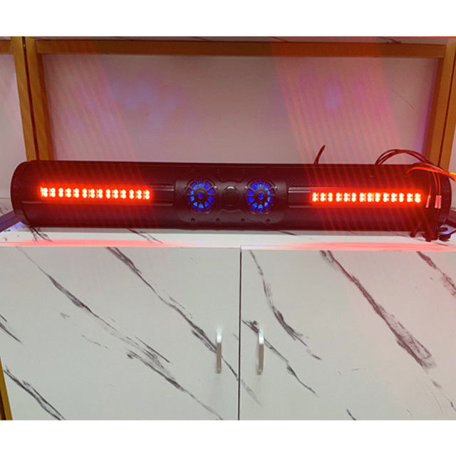 2024 New Design Utv Blue Tooth Audio Soundbar Stéréo haut-parleur Système radio Système Atv haut-parleurs Systèmes de golf marine Voiture