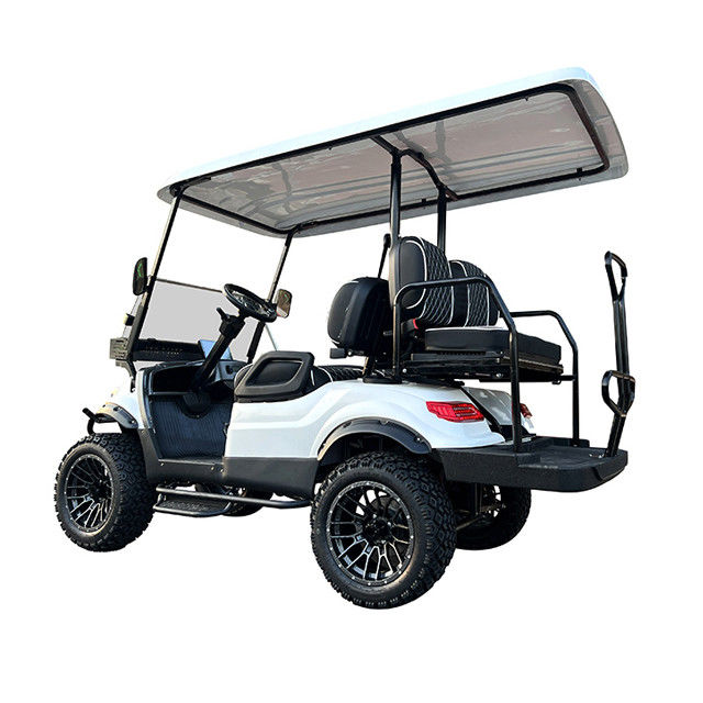 Nouveau chariot de golf électrique à batterie au lithium équipé d'un système de sécurité pour les visites touristiques