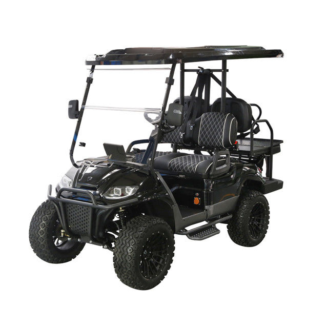 Vente en gros de chariot de golf teinté / vitre transparente pliable TOP GOLF XL Chariot avec pneu ESP STREET LEGAL 14 pouces