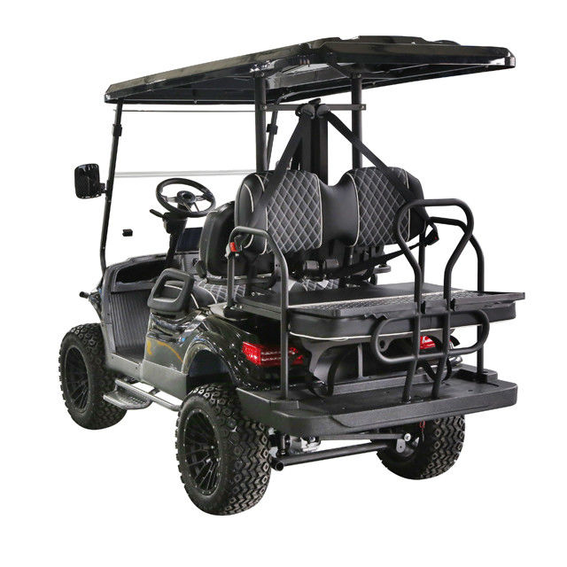 Vente en gros de chariot de golf teinté / vitre transparente pliable TOP GOLF XL Chariot avec pneu ESP STREET LEGAL 14 pouces