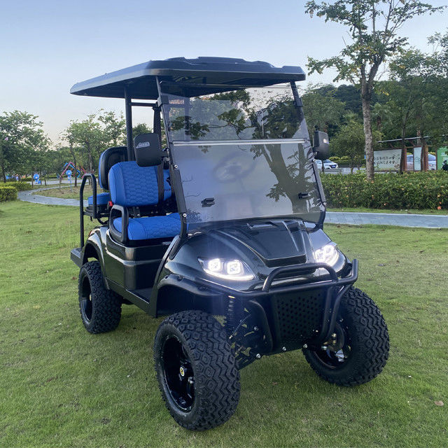 Dernières tendances 48V 62V 72V 5KW7.5KW Moteur 4 places Nouveau chariot de golf électrique Certificat CE