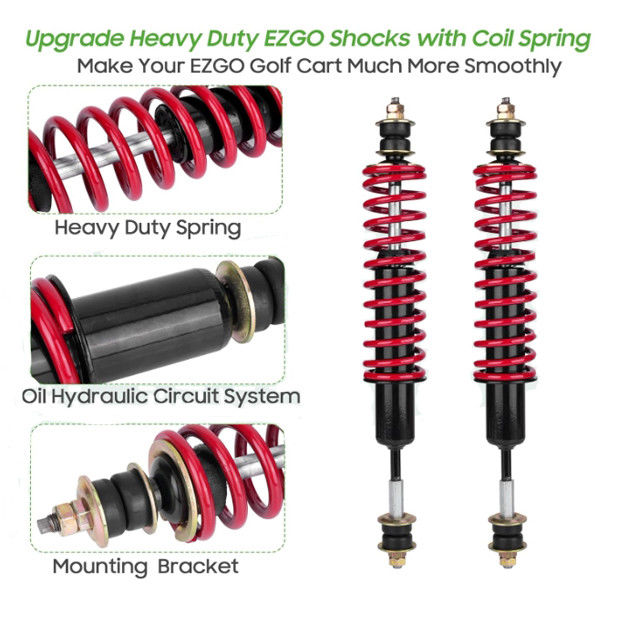 Coil à charge lourde avant/arrière pour EZGO TXT 94-up 70928G01