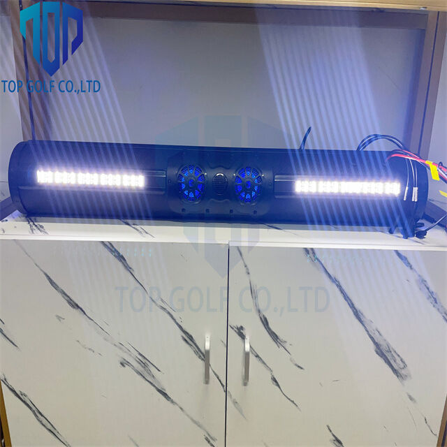 Vente Flash Qualité Audio et Look Élégant Barre de Son Premium pour Voiturette de Golf 18