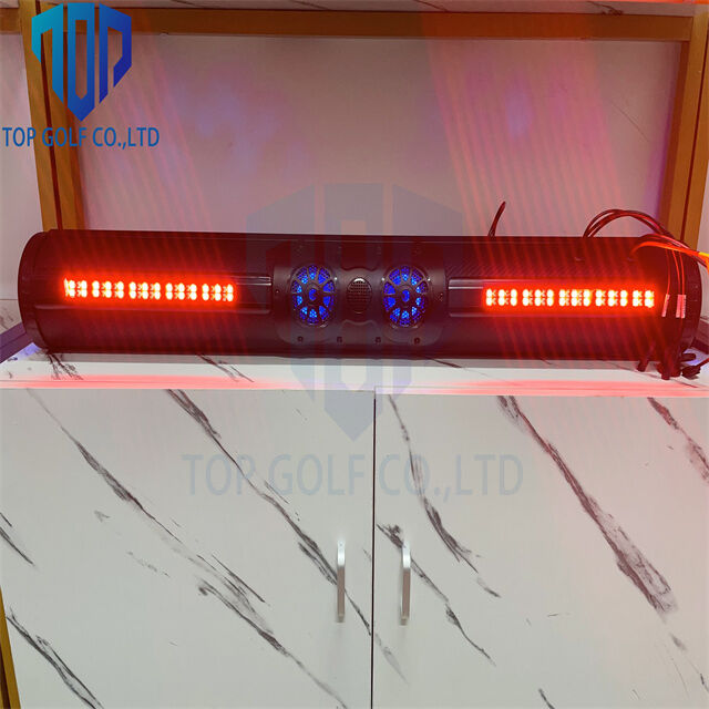 Vente Flash Qualité Audio et Look Élégant Barre de Son Premium pour Voiturette de Golf 18