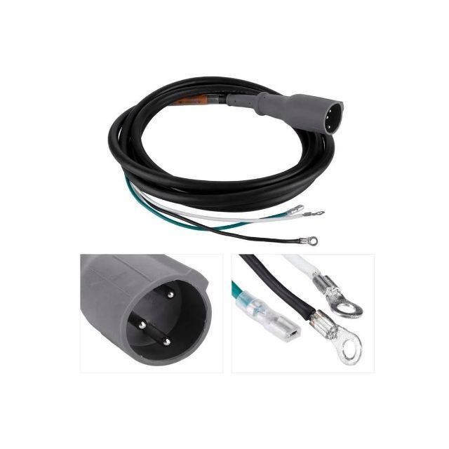 Chargeur de 48V pour voiture de club DS & Précédent 1, prise mâle à 3 broches avec câble à courant continu, remplace OEM# 101828901 103429001 101128901