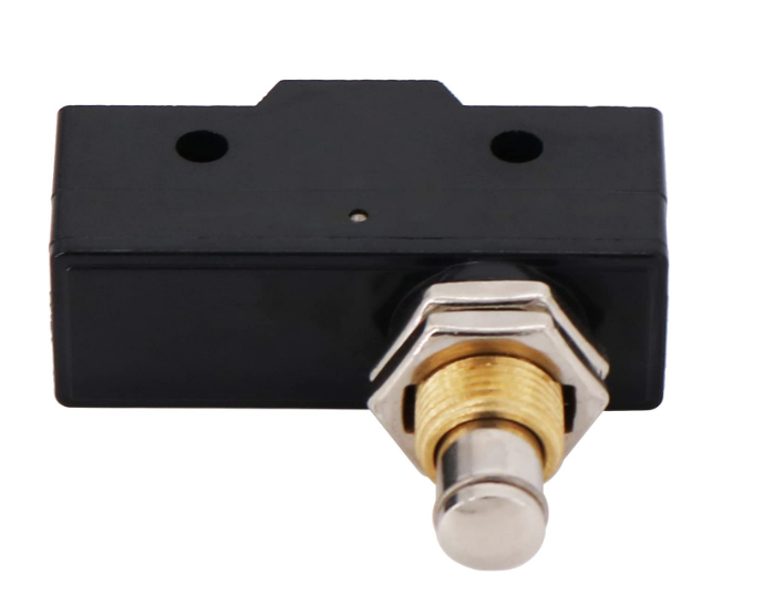 Golf Cart Brake Pedal Micro Switch 3-Terminal Plunger-Style For Club Car & EZGO