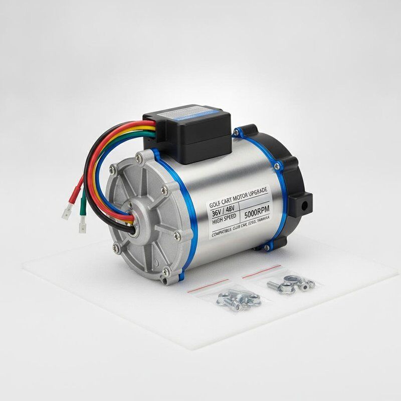 Moteur de chariot de Golf 36V 48V, mise à niveau électrique, voiture de Club EZGO Yamaha, haute vitesse 5000 tr/min