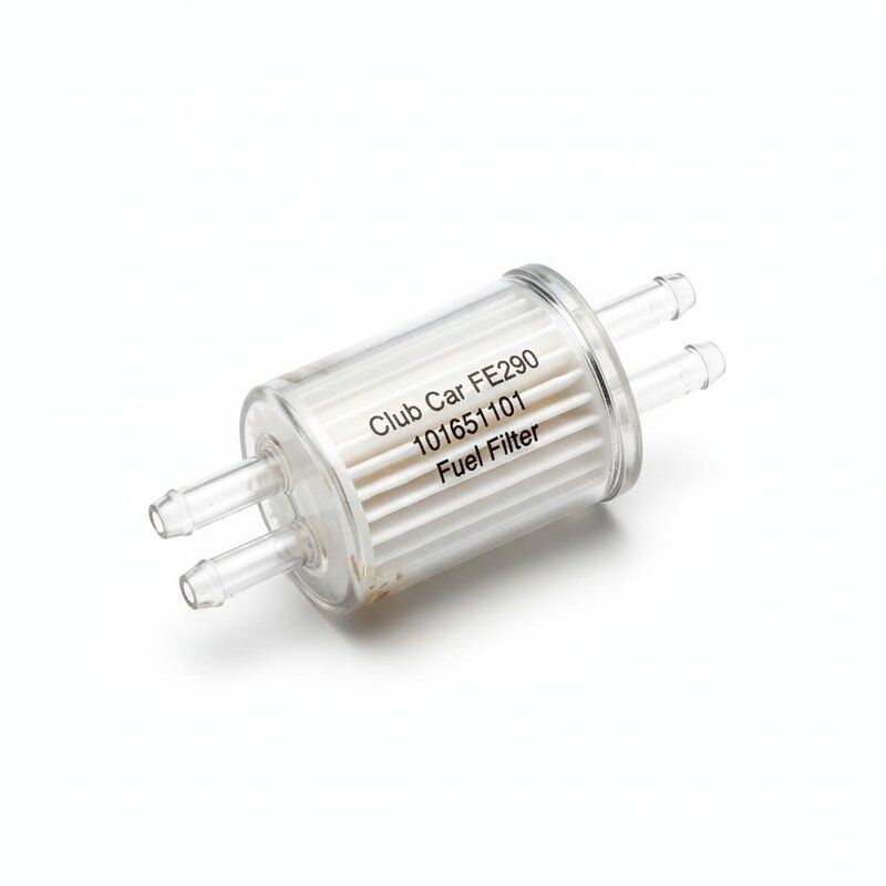 Filtre à carburant en ligne Club Car FE290 101651101 pièce de rechange en plastique transparent pour chariot de golf