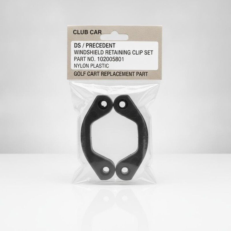 Jeu de clips de retenue de pare-brise pour voiture de Club DS, pièce de rechange pour chariot de Golf en plastique et Nylon 102005801
